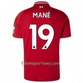 Koszulka Liverpool Mane 19 Domowe Koszulki Piłkarskie 2018-2019 Krótki Rękaw